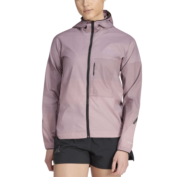 Women's Trail Running Jacket adidas Terrex Xperior CLIMA365 Jacket  Magic Mauve/Black KH4572