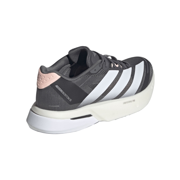 adidas ADIZERO Boston 13 - Grey Five/FTWR White/Haze Coral