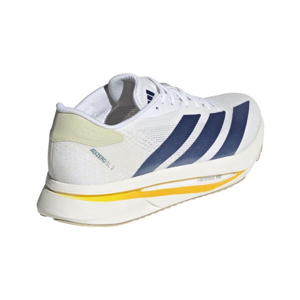 adidas ADIZERO SL 2 - FTWR White/Dark Blue/Dual Yellow