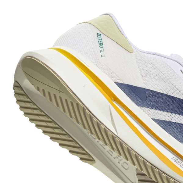 adidas ADIZERO SL 2 - FTWR White/Dark Blue/Dual Yellow