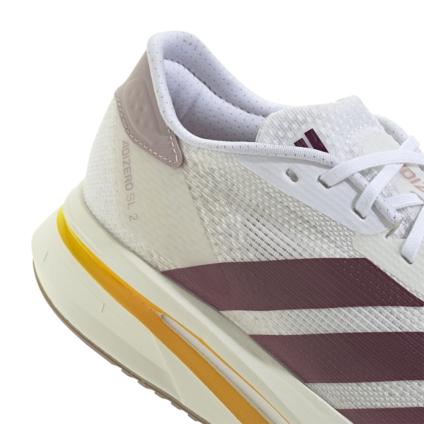 adidas ADIZERO SL 2 - FTWR White/Maroon/Dual Lilac