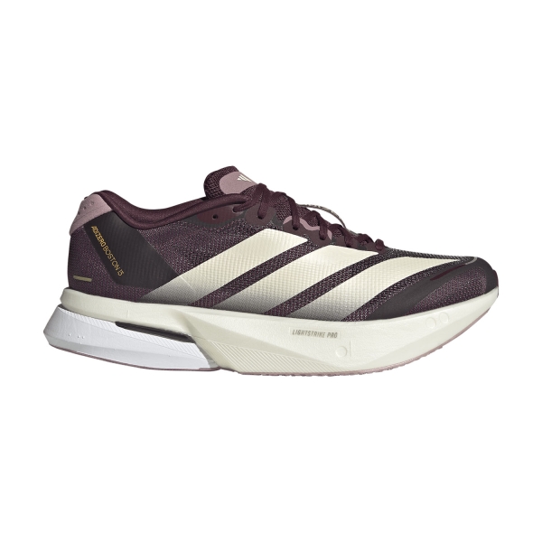 Women's Performance Running Shoes adidas ADIZERO Boston 13  Maroon/Wonder White/Magic Mauve KH8868