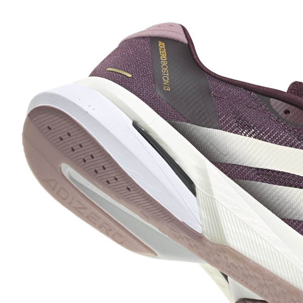 adidas ADIZERO Boston 13 - Maroon/Wonder White/Magic Mauve