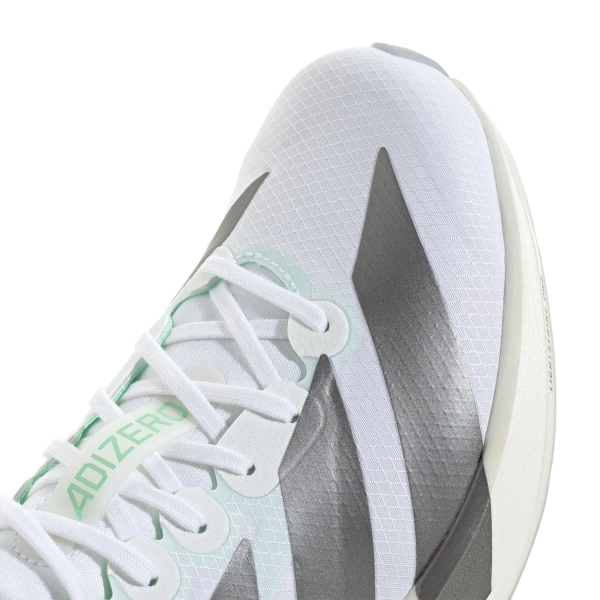 adidas ADIZERO Adios 9 - FTWR White/Iron Metallic/Pulse Mint