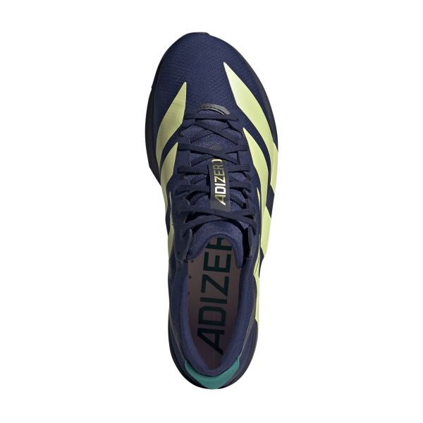 adidas ADIZERO Adios 9 - Dark Blue/Yellow Tint/Clear Pink