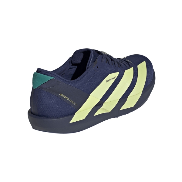 adidas ADIZERO Adios 9 - Dark Blue/Yellow Tint/Clear Pink