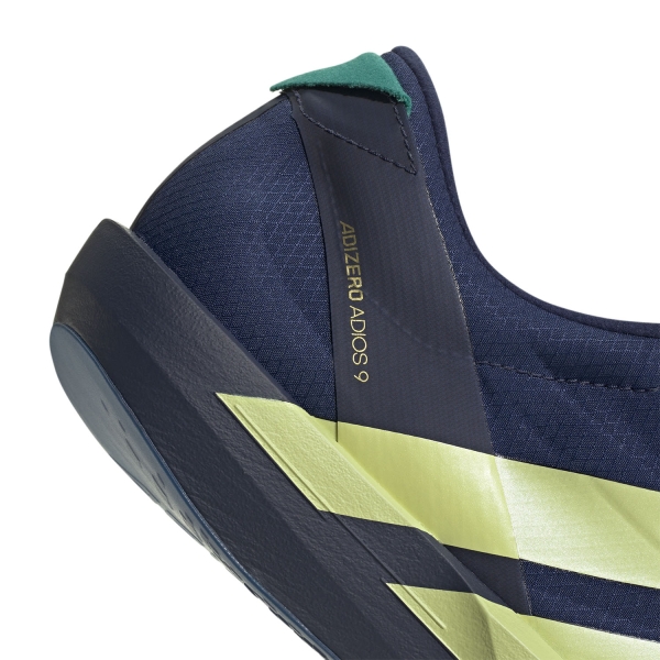 adidas ADIZERO Adios 9 - Dark Blue/Yellow Tint/Clear Pink