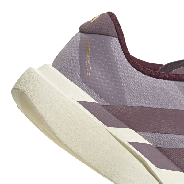 adidas ADIZERO Evo SL WOVEN - Preloved Fig/Shadow Fig/Maroon