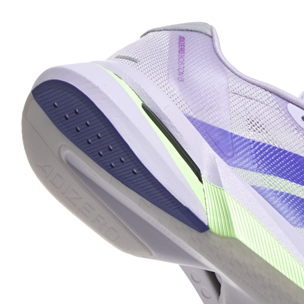 adidas ADIZERO Boston 13 - Purple Tint/Solar Purple/Green Spark