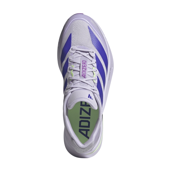 adidas ADIZERO Boston 13 - Purple Tint/Solar Purple/Green Spark