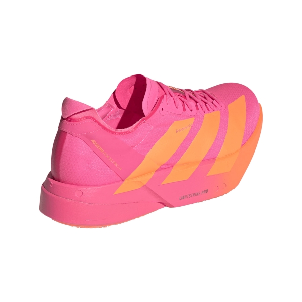 adidas ADIZERO adios Pro 4 - Lucid Pink/Lucid Orange/Iron Metallic