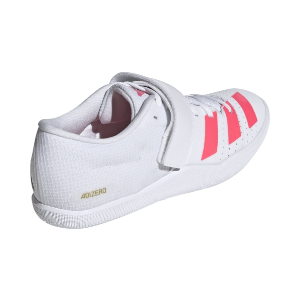 adidas ADIZERO Throws WC - FTWR White/Solar Turbo/Gold Metallic