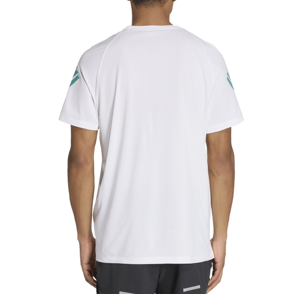 adidas adi365 CLIMACOOL Iconic Maglietta - White/Black/Equipment Green