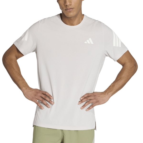 Men's Running T-Shirt adidas adi365 CLIMACOOL Iconic TShirt  Grey One/White KR3050