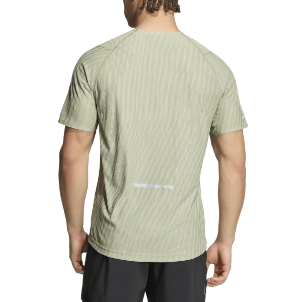 adidas adi365 CLIMACOOL+ Engineered T-Shirt - Tent Green/Halo Green