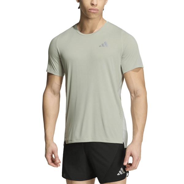 Men's Running T-Shirt adidas adi365breeze TShirt  Halo Green/Grey One KS7248
