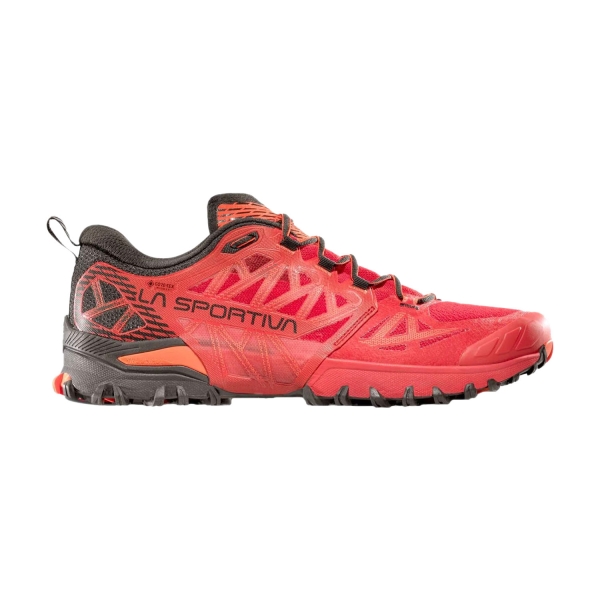 Men's Trail Running Shoes La Sportiva Bushido III GTX  Deep Sea/Cherry Tomato ZFRS088R17K00