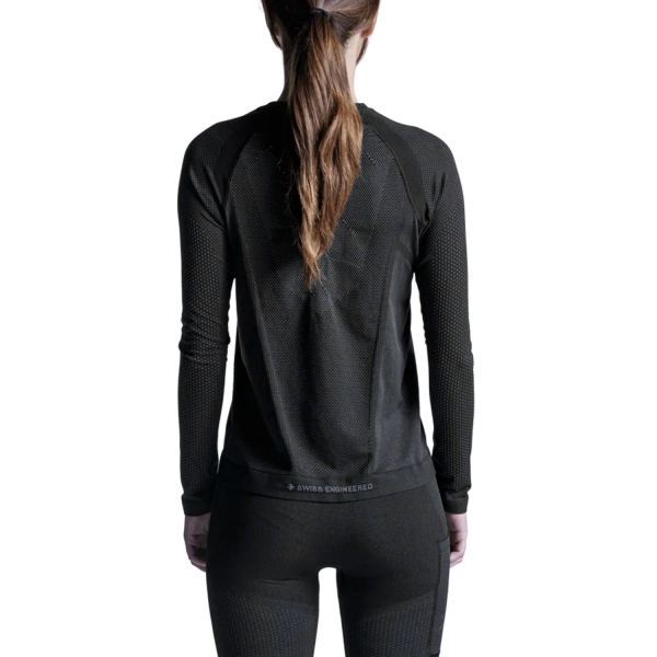 X-Bionic Xceed Run Shirt - X Black/Rhino Grey