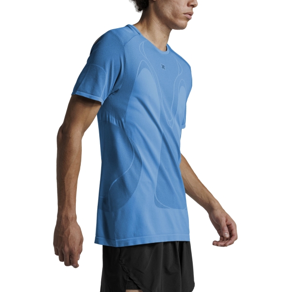 Men's  Short Sleeve Trail Running Shirts XBionic Xceed Run Perform TShirt  Eternal Ice R2BBS26MA070