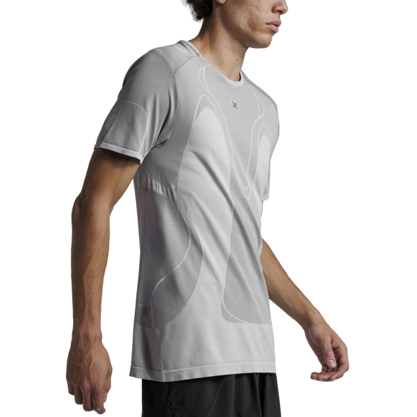 Men's  Short Sleeve Trail Running Shirts XBionic Xceed Run Perform TShirt  X White/X Black R2BBS26MW303