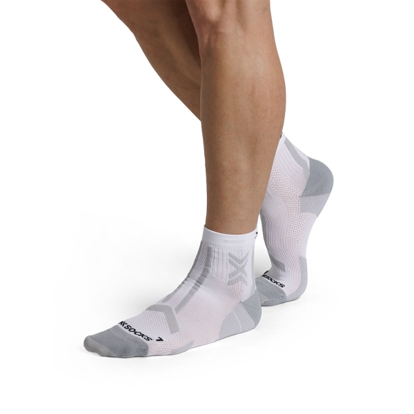 X-Bionic Trail Discover Calze - Arctic White/Pearl Grey