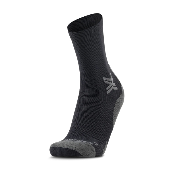 Socks XBionic Run Discover Crew Socks  Black/Charcoal RQDIS24MB036