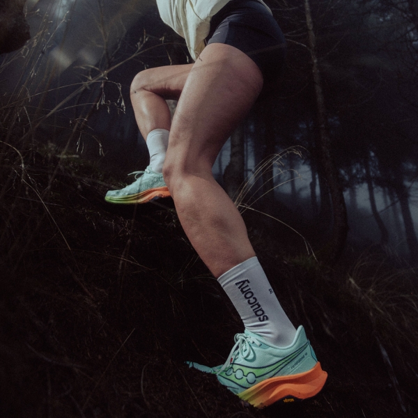 Saucony Peregrine 16 - Aqua/Citron