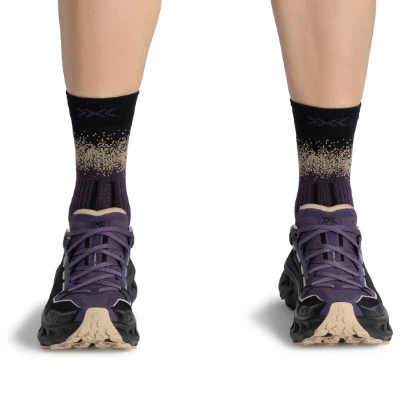 X-Bionic TerraSkin X03 - Deep Purple/X Black/Sand