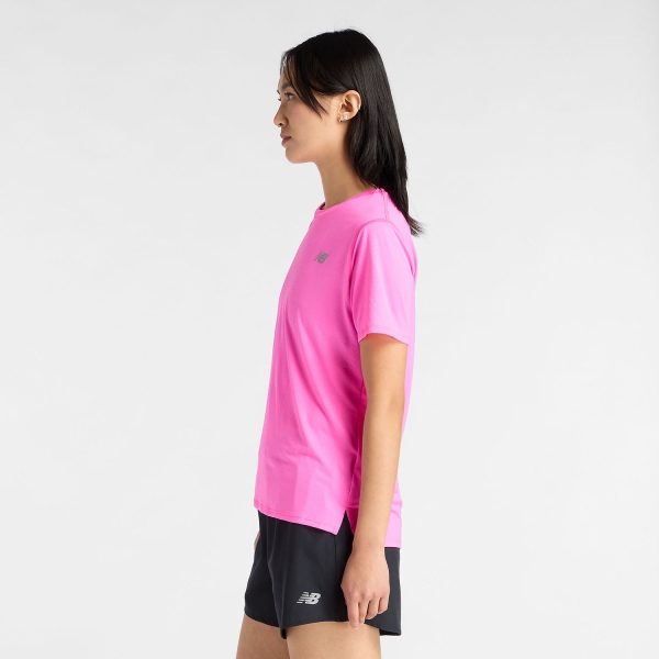 New Balance Sport Essentials T-Shirt - Pink Heat