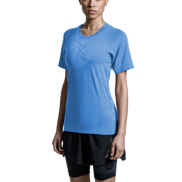 Women's Running T-Shirts XBionic Xceed Run TShirt  Eternal Ice RTSHS25WA070
