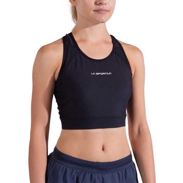 Women's Sports Bra La Sportiva Stash Sports Bra  Black ZARR007K00K00