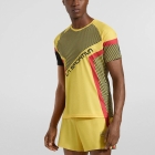 La Sportiva Flow T-Shirt - Black/Yellow