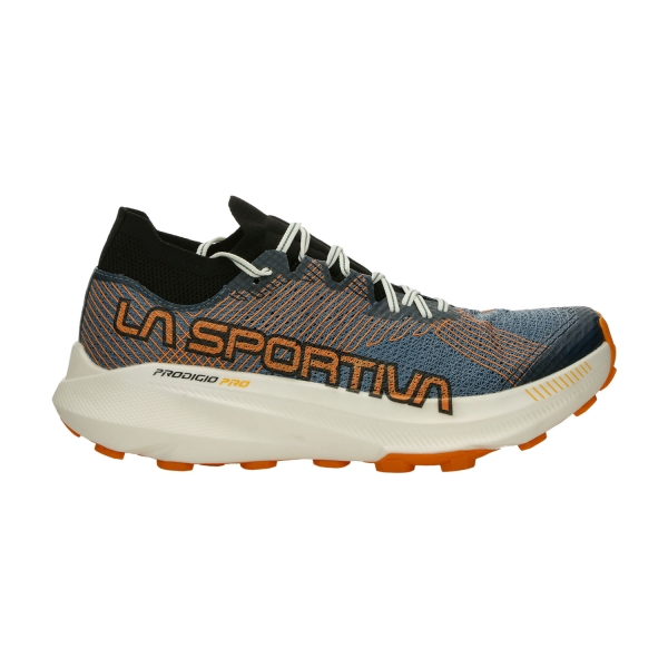 Men's Trail Running Shoes La Sportiva Prodigio Pro  Hurricane/Apricot ZFRS100B42O12