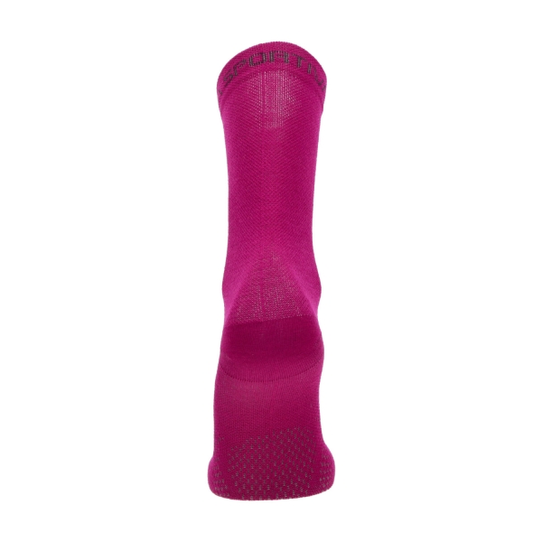 La Sportiva Merino Logo Socks - Azalea/Redwood