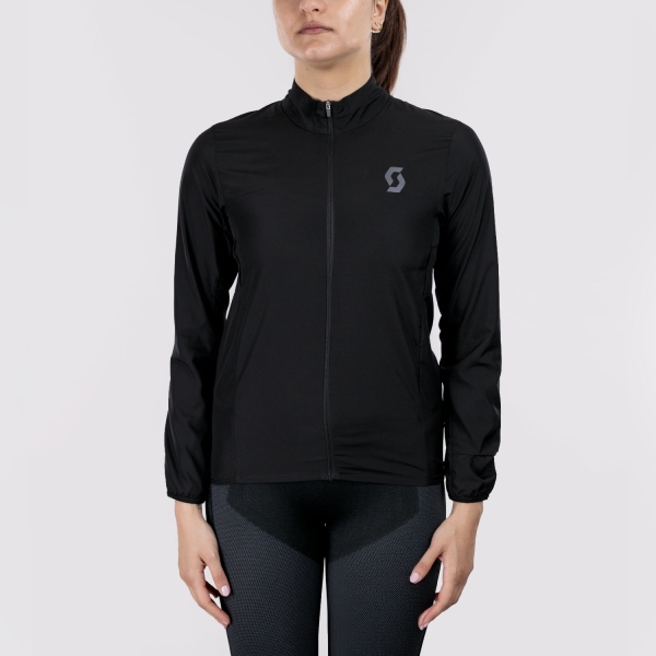 Women's Running Jacket SCOTT Endurance Tech Jacket  Black 4213540001