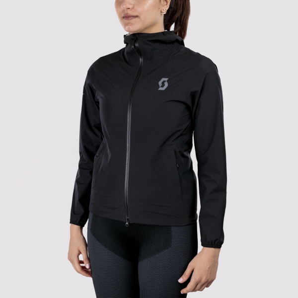 Women's Outdoor Jacket and Shirt SCOTT Explorair Light Dryo 2.5L Jacket  Black 4213730001