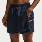 Nike Miler 2 in 1 5in Shorts - Midnight Navy/Reflective Silver