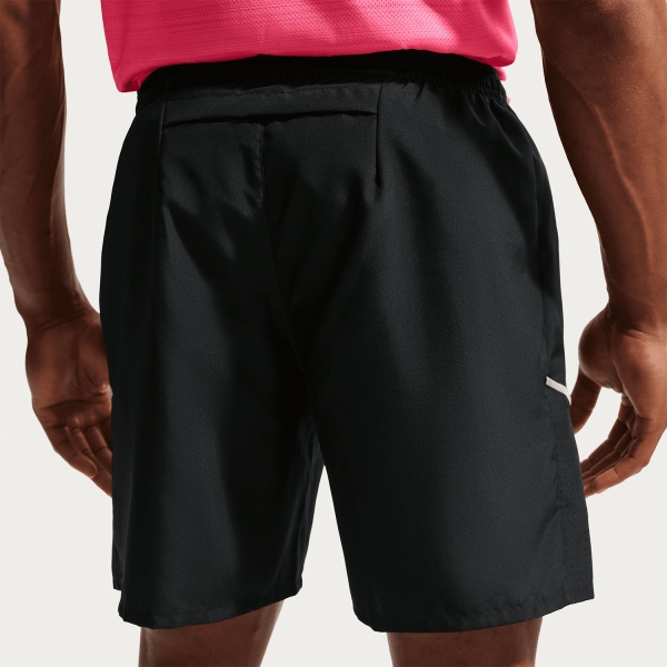 Nike Dri-FIT Miler 7in Pantaloncini - Black/Reflective Silver