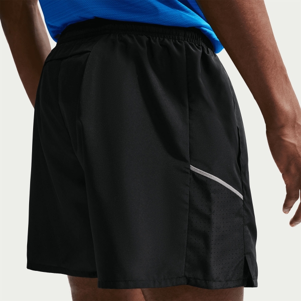 Nike Miler 5in Pantaloncini - Black/Reflective Silver