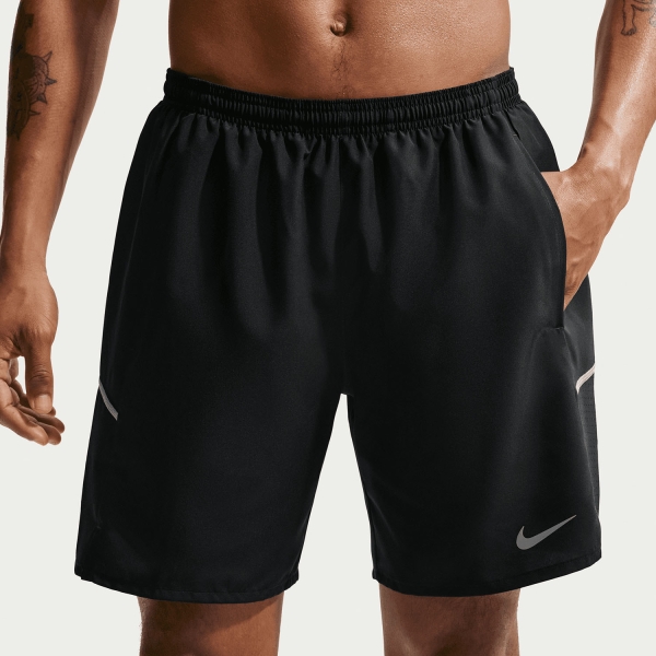 Men's Running Shorts Nike Miler 7in Shorts  Black/Reflective Silver IF2070010