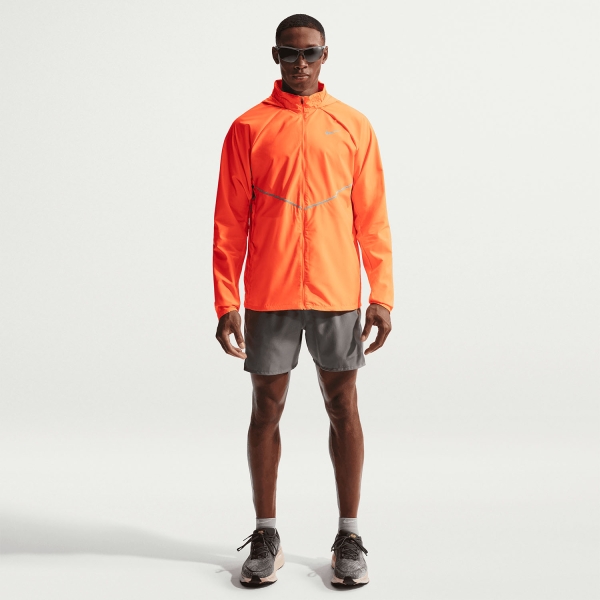 Nike Repel Miler UV Chaqueta - Total Orange/Reflective Silver