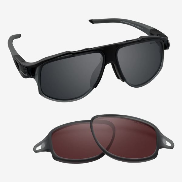 Nike Flyfree Infinity Gafas de Sol - Matte Black/Grey/Road Tint