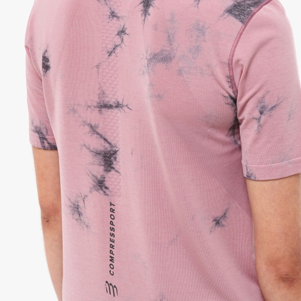 Compressport Performance Eat My Dust! T-Shirt - Zephyr Tie Dye