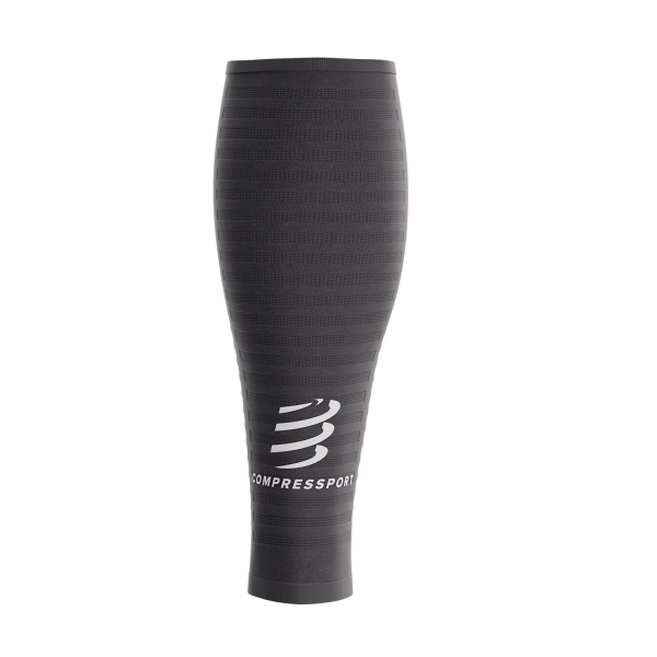 Compressport R2 Aero 2.0 Compression Calf Sleeves - Black/White