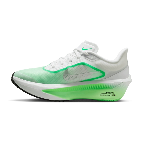 Nike Zoom Fly 6 - White/Metallic Silver/Illusion Green