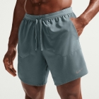 Nike Stride 2 in 1 7in Shorts - Mineral Slate/Reflective Silver