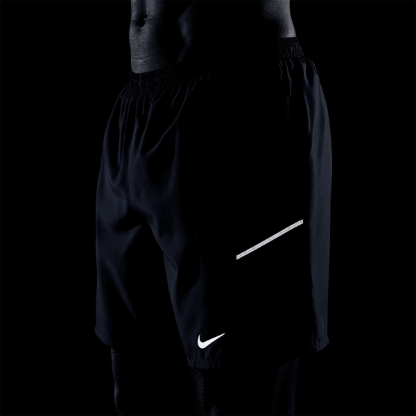 Nike Miler 2 in 1 7in Pantaloncini - Midnight Navy/Reflective Silver