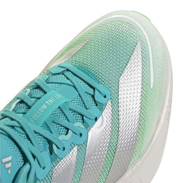 adidas ADIZERO Boston 13 - Hi Res Aqua/Matte Silver/Grey One