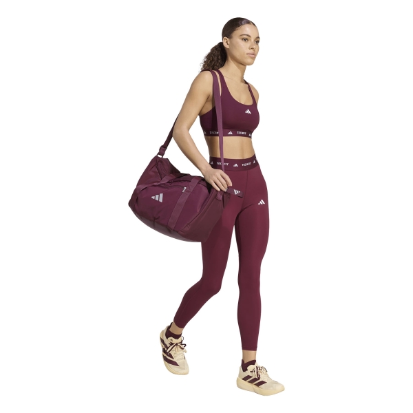 adidas TECHFIT 7/8 Tights - Maroon