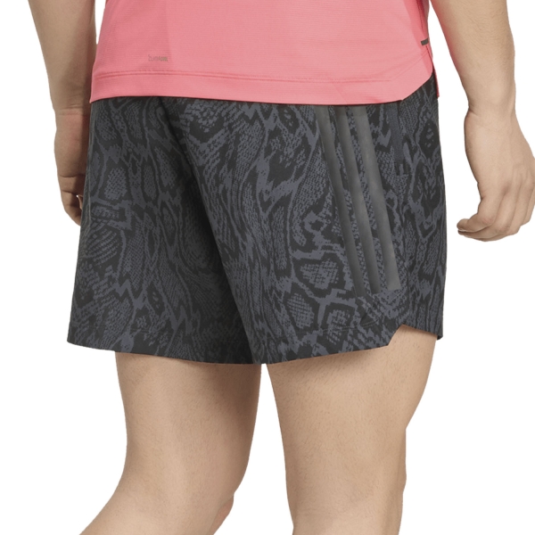 adidas D4T Primelift 5in Shorts - Carbon/Black